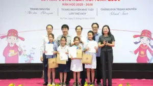 115 'sĩ tử nhí' Hà Tĩnh tranh tài tại Ngày hội Trạng Nguyên