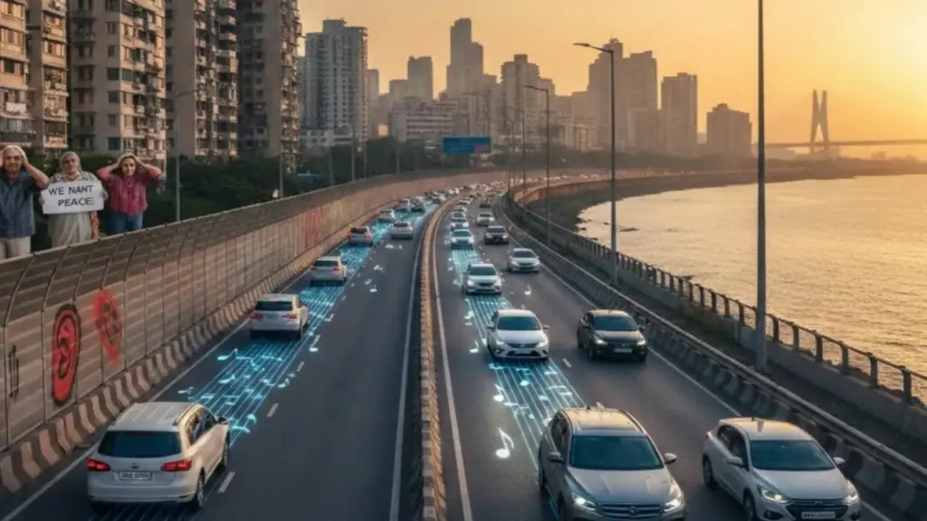 Ấn Độ: Làm đường tiền tỉ để giảm tai nạn lại thành cơn ác mộng, phải rào chắn vào ban đêm