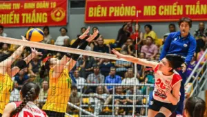 Bóng chuyền nữ: VTV Bình Điền Long An thua ngược Hóa Chất Đức Giang Lào Cai