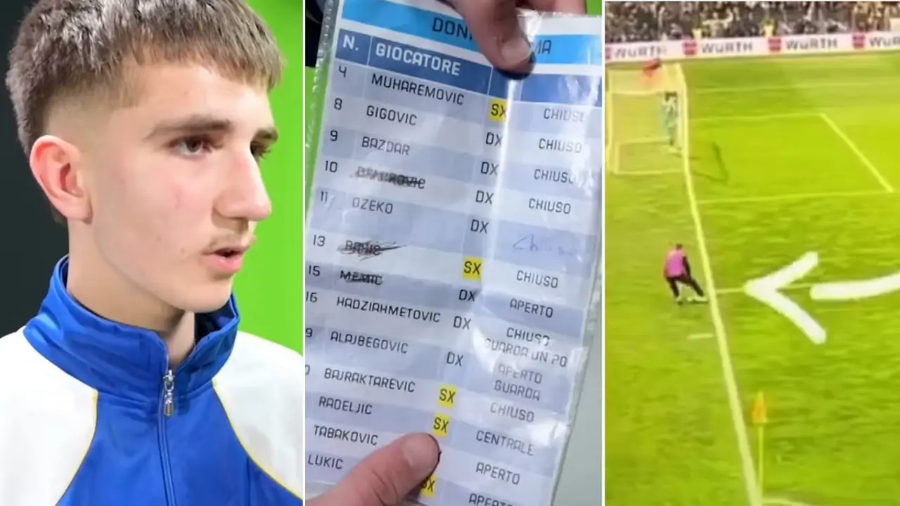 Cậu bé nhặt bóng trộm chỉ dẫn của Donnarumma