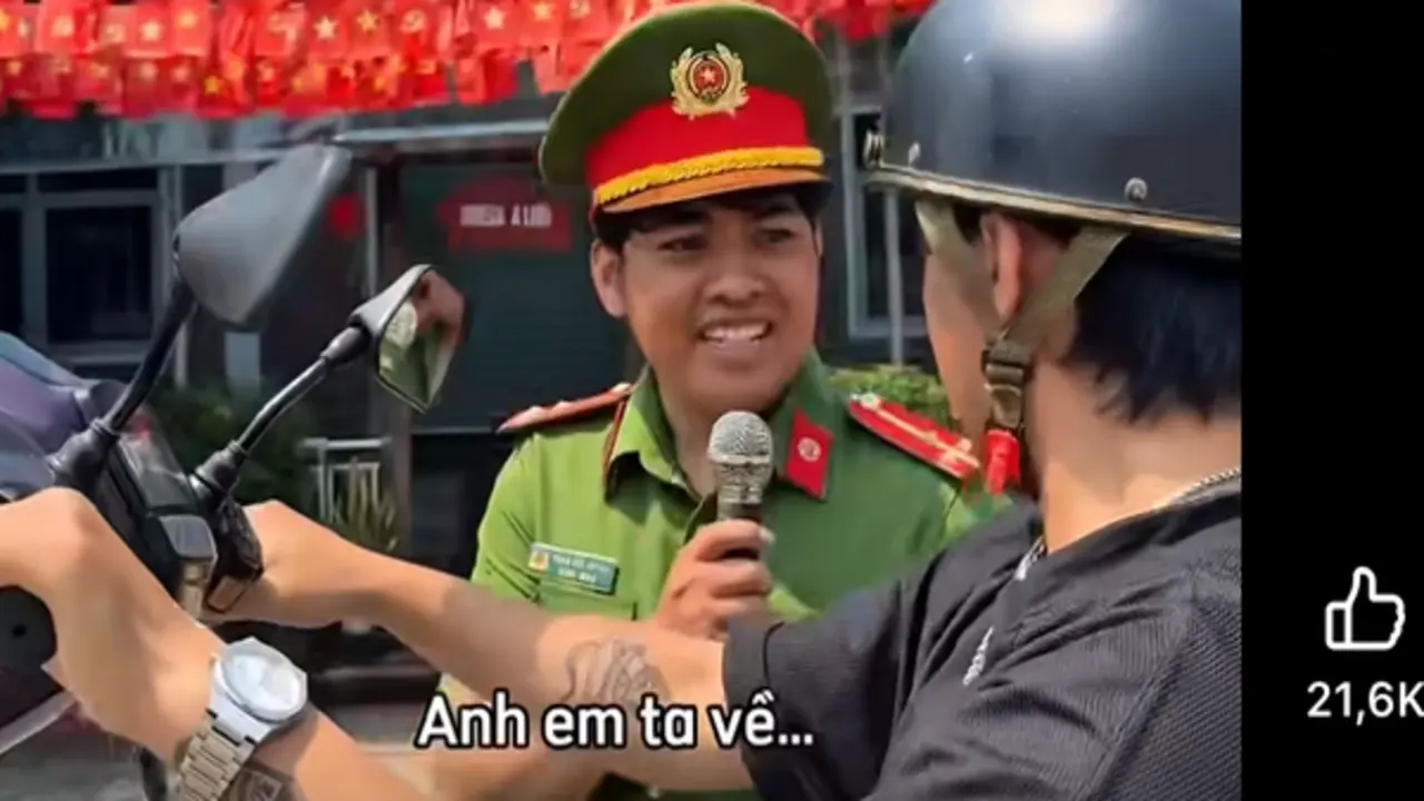 Công an xã bắt tay rapper triệu view làm clip tuyên truyền luật, hút gần 7 triệu lượt xem
