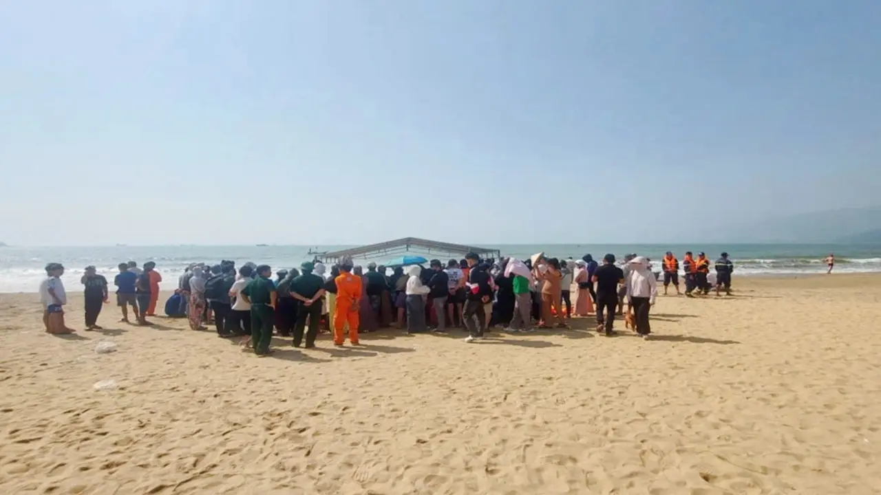 Đã tìm thấy nam sinh trường chuyên sau gần 2 ngày mất tích khi tắm biển