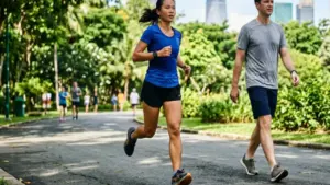 Đi bộ hay chạy bộ tốt hơn cho người béo phì?