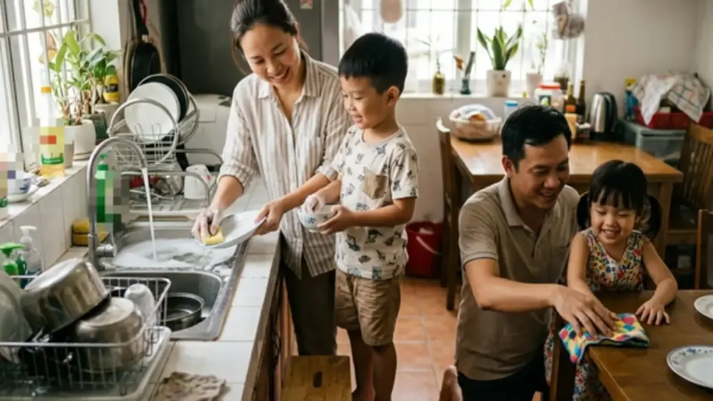 Đừng để con giỏi chữ, kém việc nhà