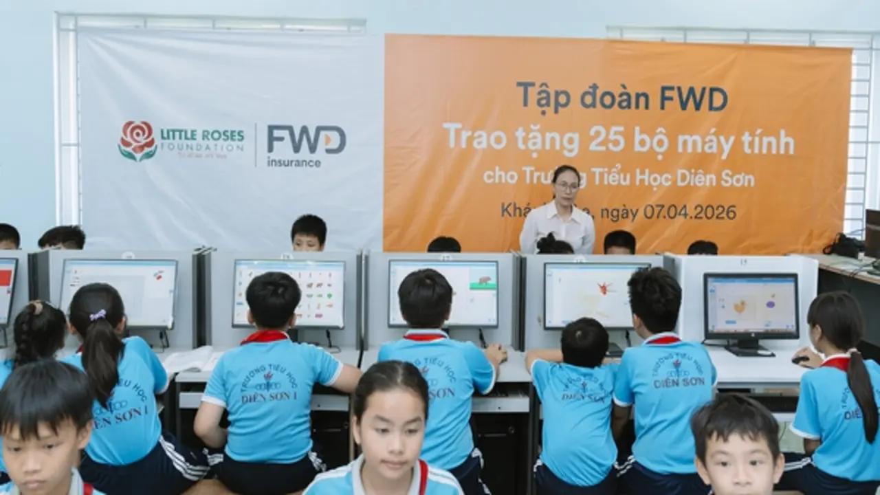 FWD tài trợ 1 tỉ tái thiết môi trường học tập cho học sinh tỉnh Khánh Hòa