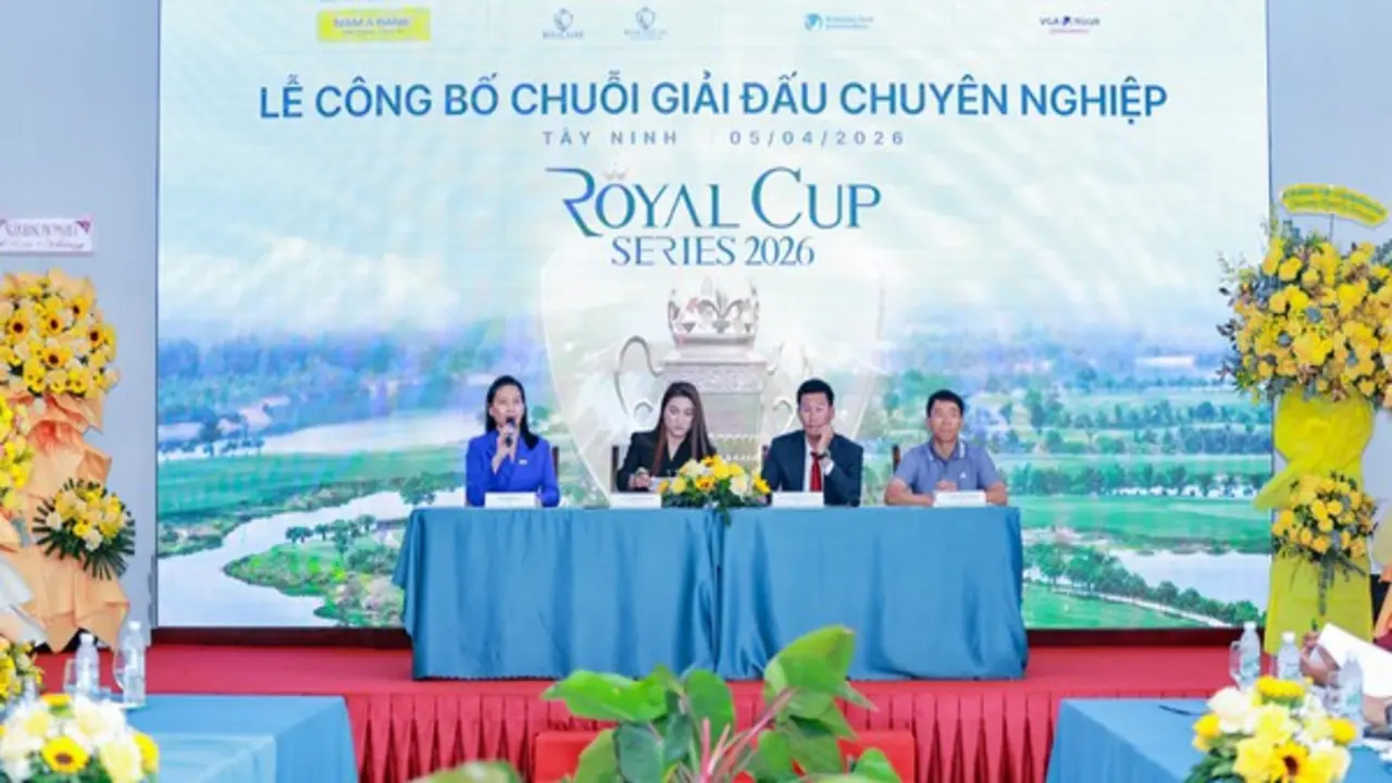 Hơn 300 golfer tranh tài tại Royal Cup Series 2026, tổng giải thưởng 1,1 tỉ đồng