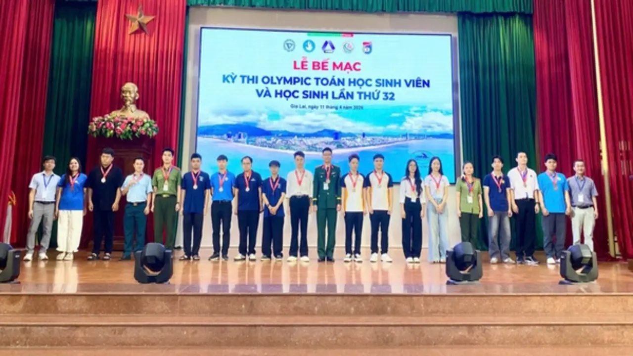 Hơn 660 sinh viên tranh tài Olympic toán học toàn quốc