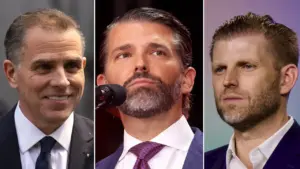 Hunter Biden thách thức con trai ông Trump đấu võ