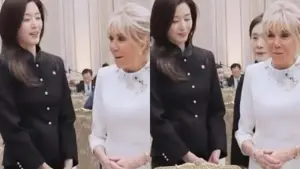 Jun Ji Hyun dùng bữa trưa cùng Đệ nhất phu nhân Pháp tại Nhà Xanh