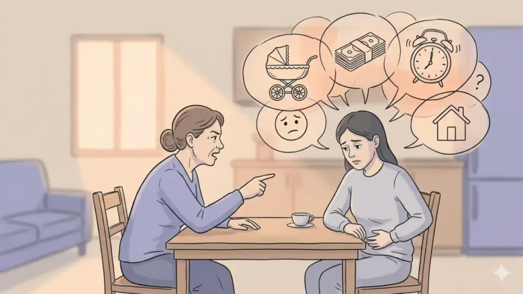 Mẹ chồng mỉa mai tôi là 'người dưng ở trọ' vì kế hoạch hoãn sinh con