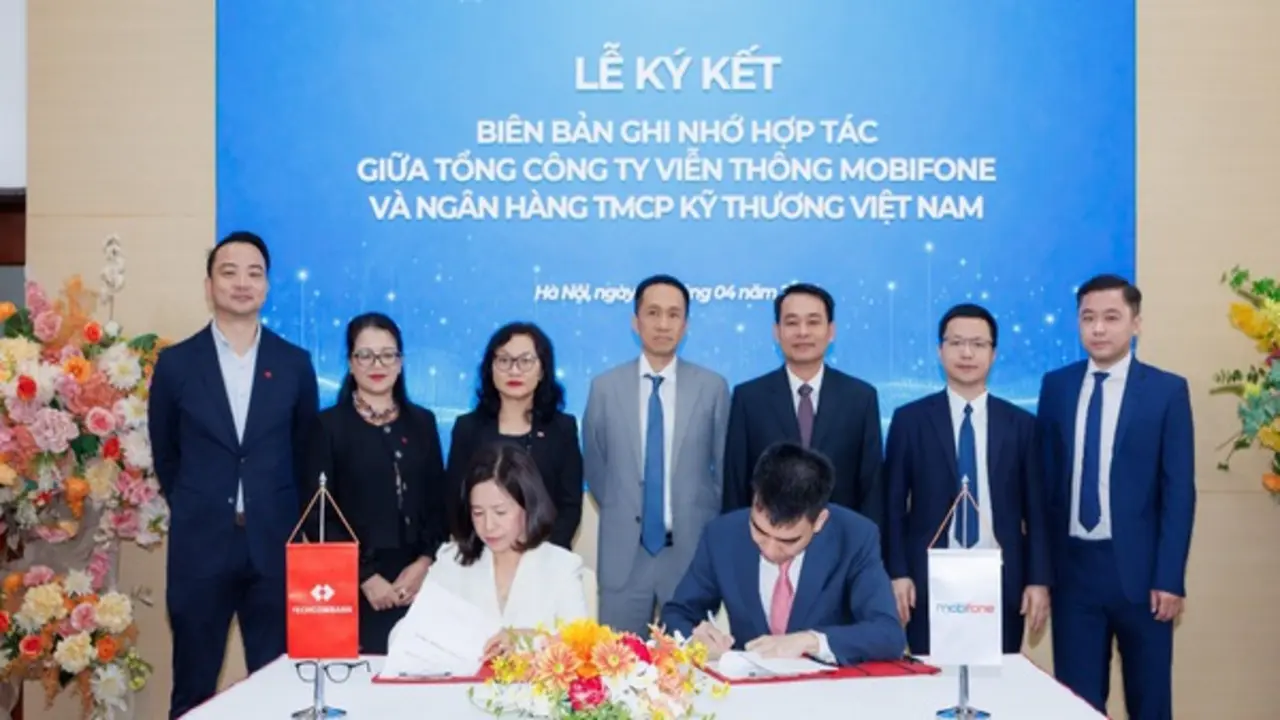 Mobifone và Techcombank ký kết hợp tác: Kiến tạo hệ sinh thái tài chính, công nghệ số