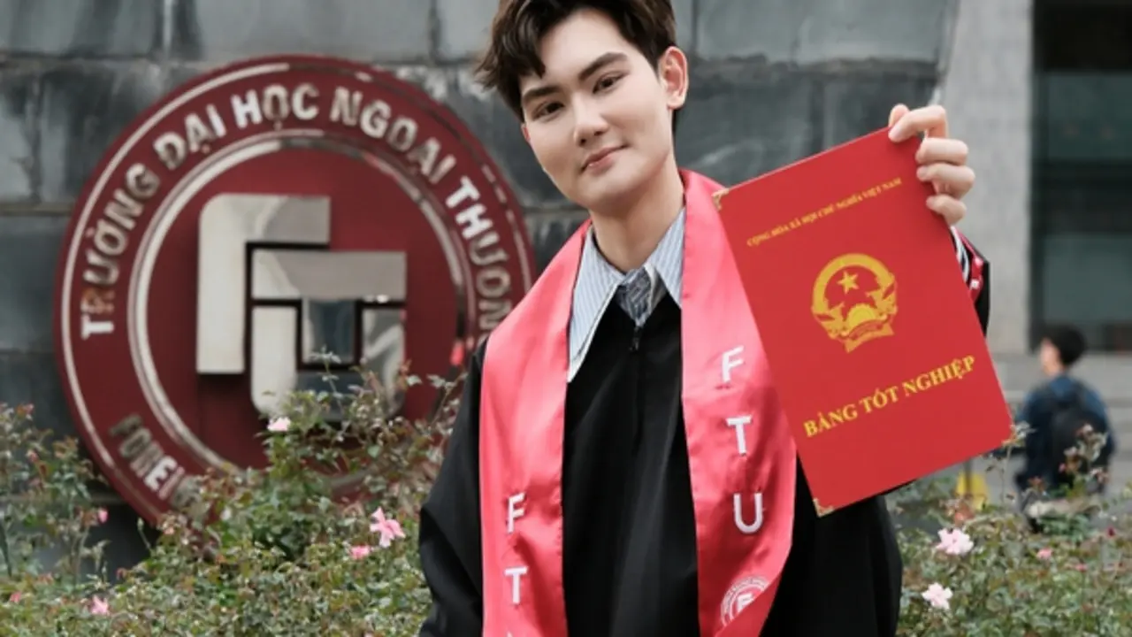 Nam sinh từng thi Mr World Vietnam gây chú ý khi tốt nghiệp xuất sắc Trường ĐH Ngoại thương