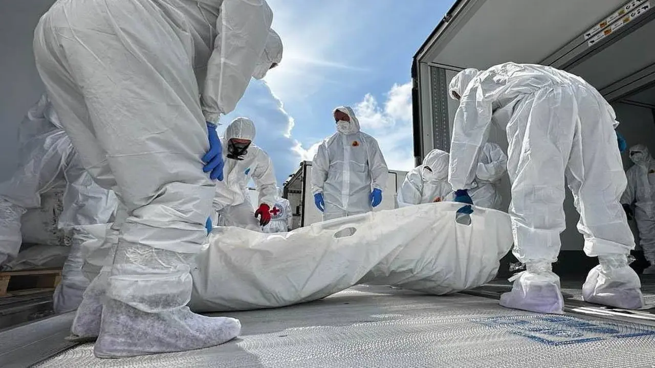 Nga trao trả thi thể 1.000 tử sĩ cho Ukraine, nhận lại 41 thi thể