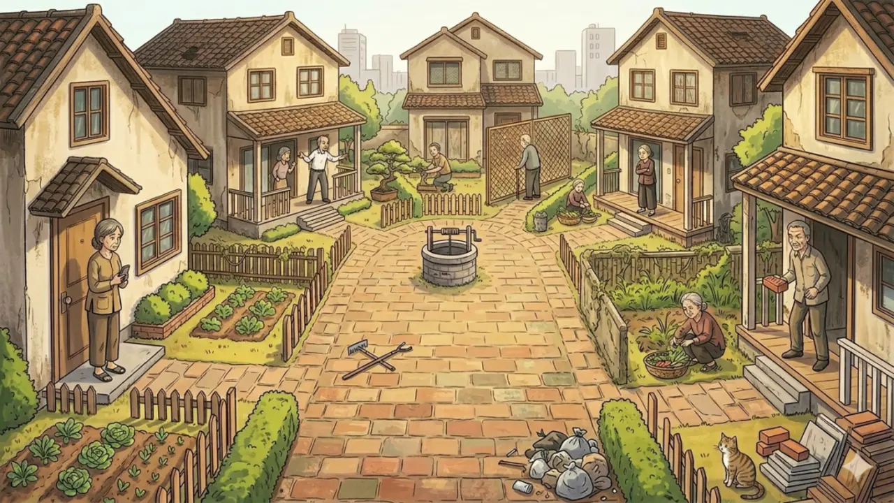 Sống chung cổng, anh em 'chiến tranh' tới mức không chào hỏi nhau