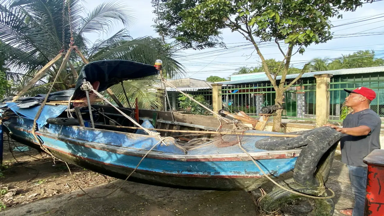 Tài công say rượu tông chết người lái đò trên sông Tiền bị bắt