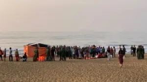 Tìm thấy thi thể nam sinh mất tích trên biển Quy Nhơn