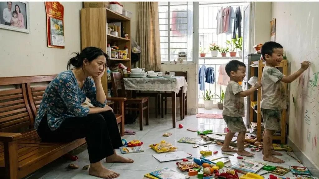 Tôi òa khóc khi thấy con viết 'mẹ rất độc ác'