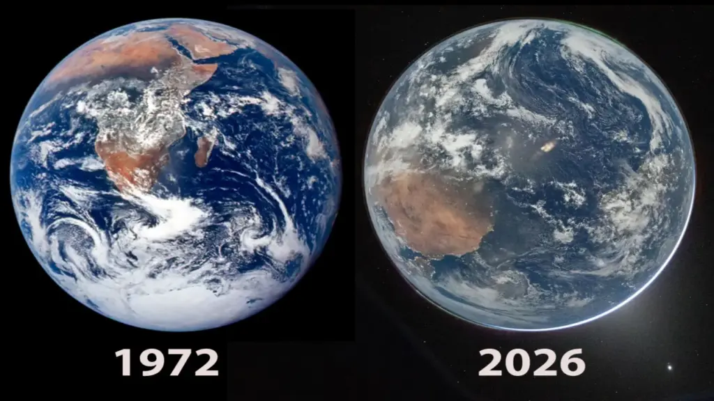 Tranh luận về ảnh chụp Trái Đất cách đây 54 năm 'sáng đẹp' hơn 2026