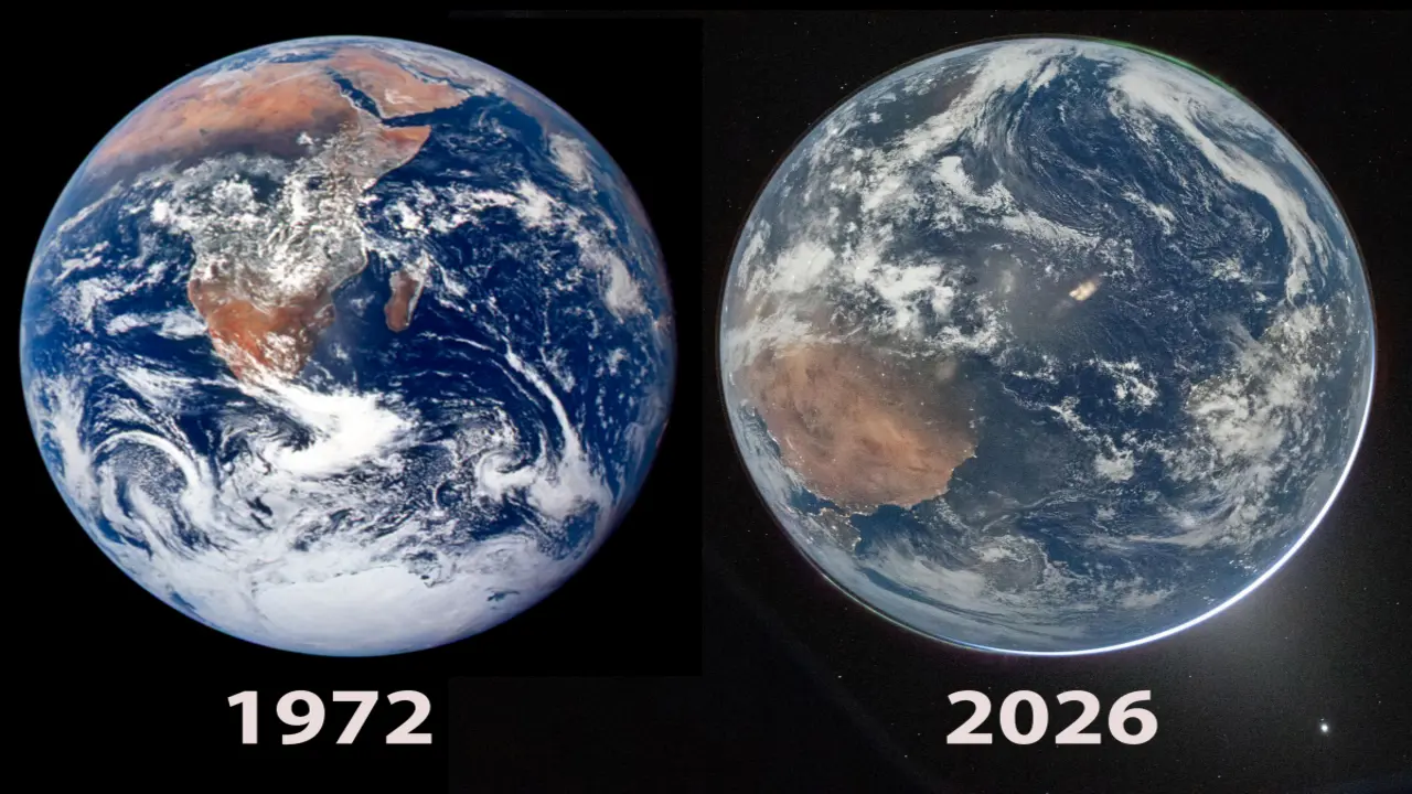 Tranh luận về ảnh chụp Trái Đất cách đây 54 năm 'sáng đẹp' hơn 2026