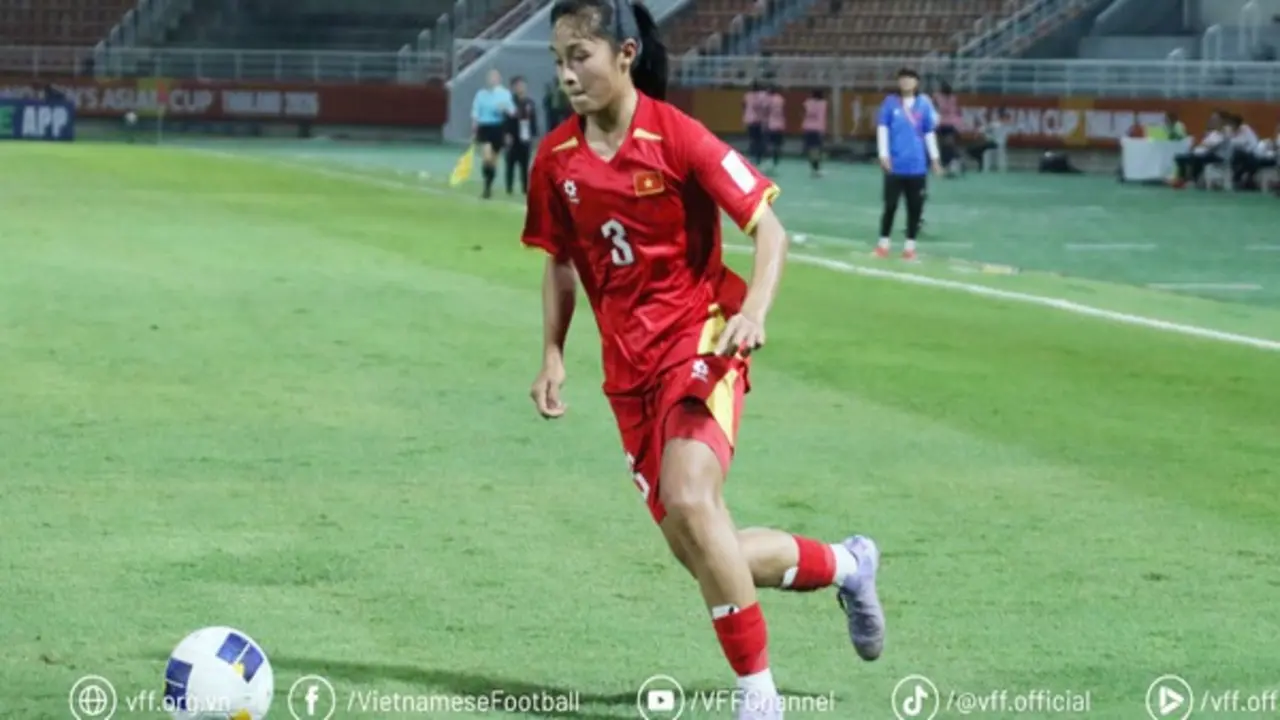 U20 nữ Việt Nam nỗ lực nhưng chưa có điểm, thua Thái Lan…