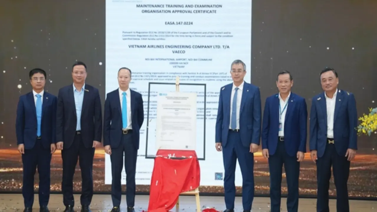 Việt Nam có tổ chức đào tạo bảo dưỡng tàu bay theo chuẩn châu Âu