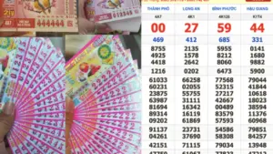 Xổ số miền Nam ngày 4 tháng 4: Đài Hậu Giang có 2 dãy số trúng 2 giải